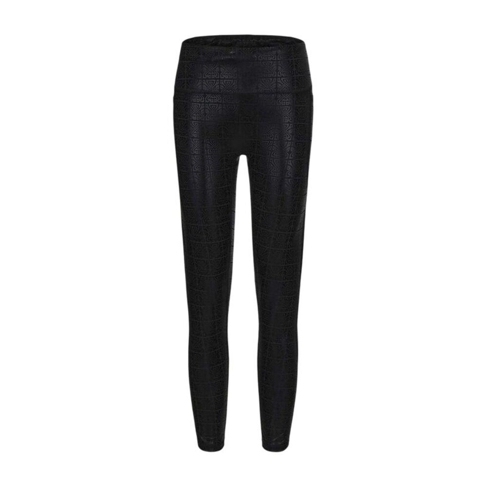 Biba Womens/Ladies Move Patterned High Rise Leggings / Black